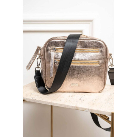 Cartera Metalizada Oro Viejo