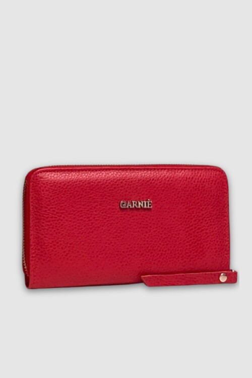 Monedero con cierre Amy Rojo Rojo