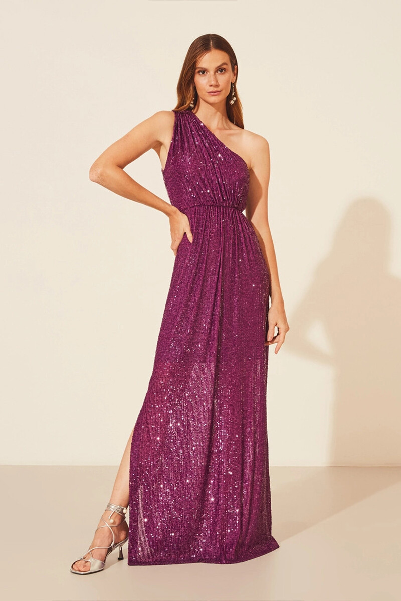 Vestido Leia - Violeta 