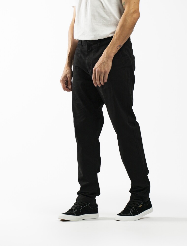 Pantalon Chino Largo 30 Negro