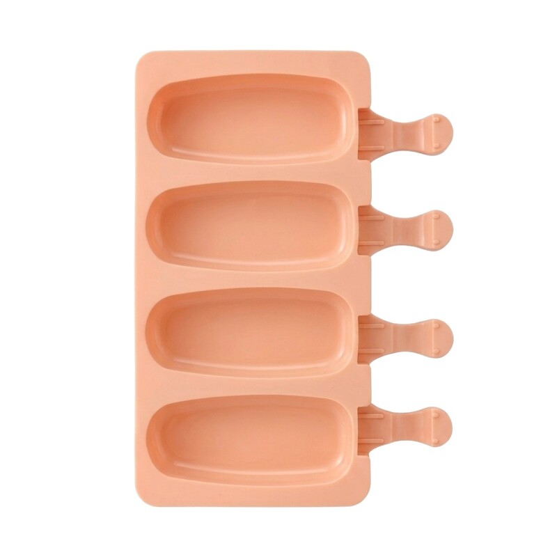MOLDE SILICONA ROSA P/HELADO 25X14CM Unica
