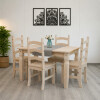 Juego de comedor 4 sillas Linea Bahía Juego de comedor 4 sillas Linea Bahía
