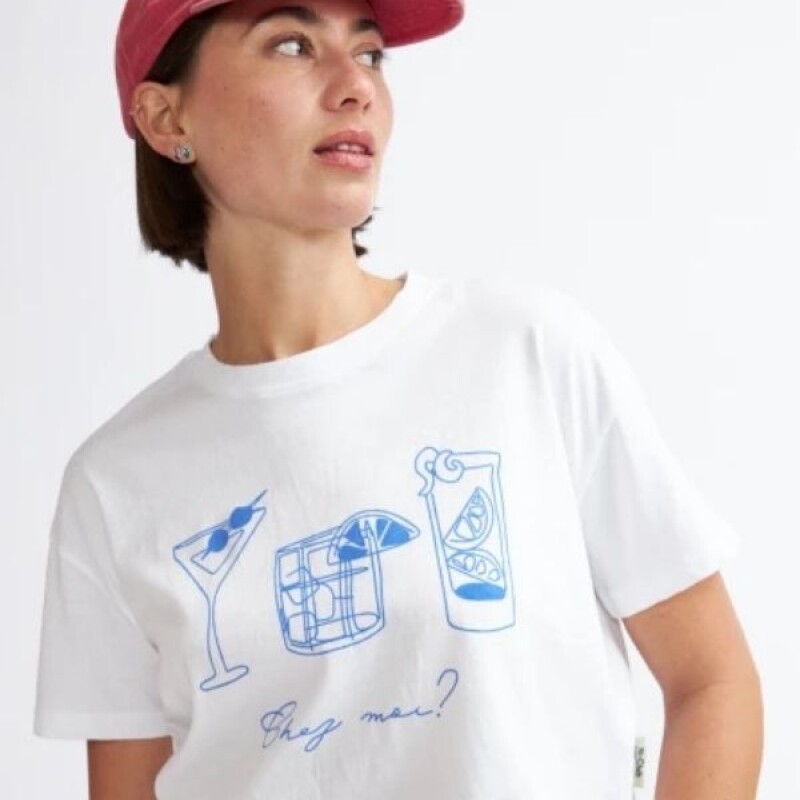 Remera North Sails Garam Blanco