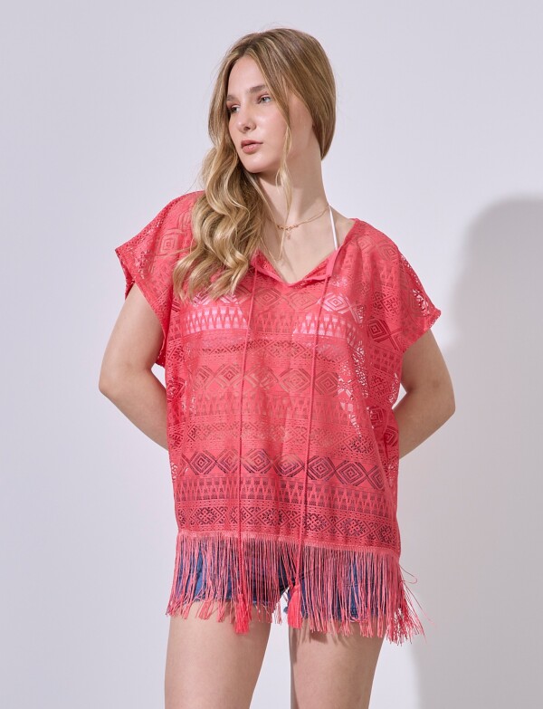 Kaftan Calado CORAL