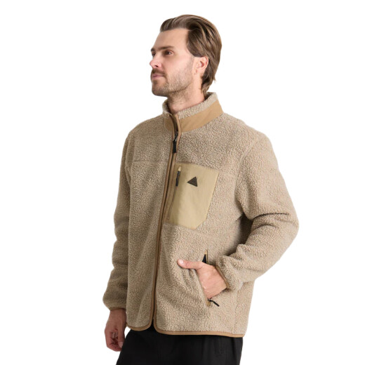 Campera Roark Campover Fleece Zip - Beige Campera Roark Campover Fleece Zip - Beige