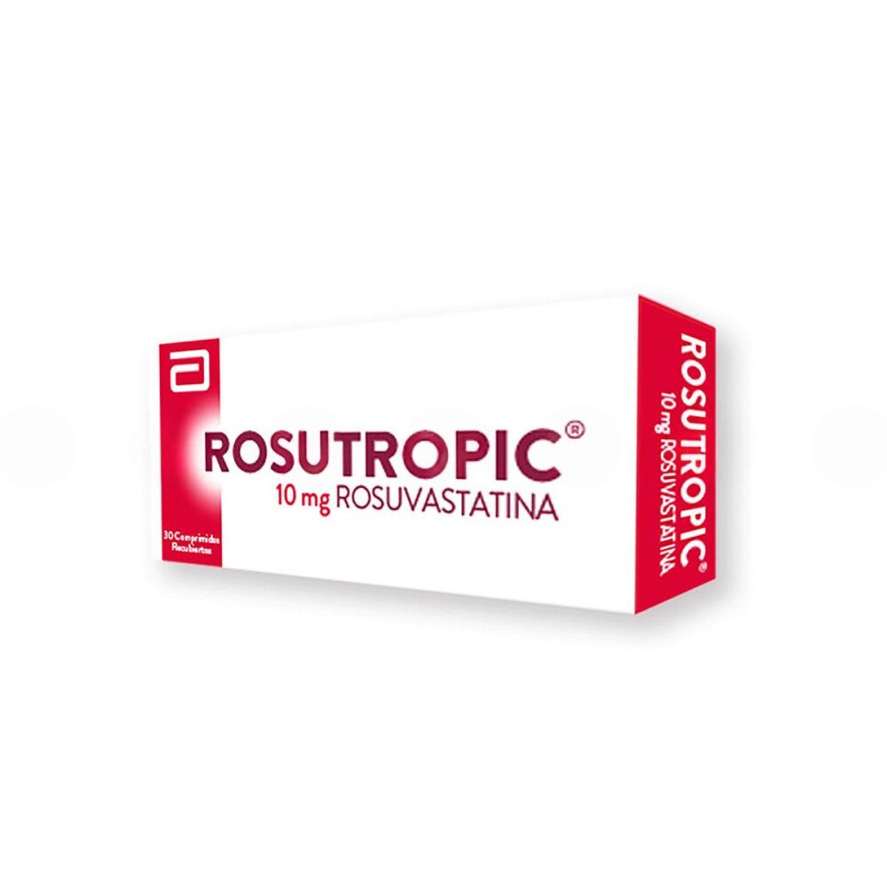 ROSUTROPIC 10 MG. CJ X 30 COMP. única