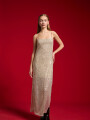 Vestido Indigus Champagne