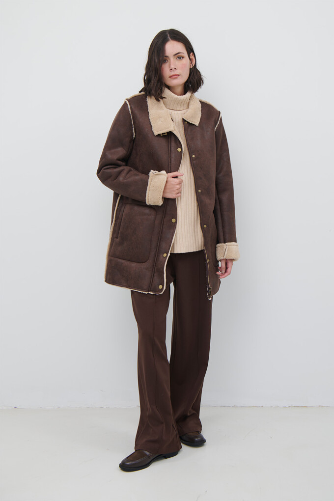 CHAQUETON GLACIAR MARRON