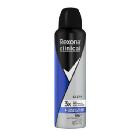 Rexona M Deo Aero Clin Clean 96h 150ml Rexona M Deo Aero Clin Clean 96h 150ml
