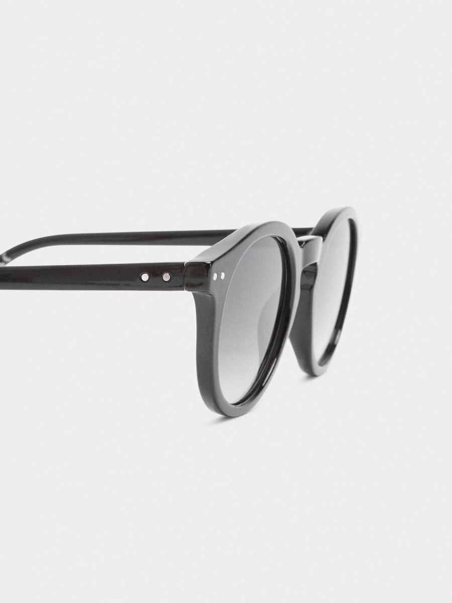 Gafas De Sol Redondas negro