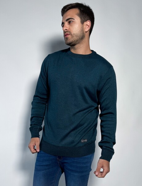 Sweater tejido Sigur Petroleo