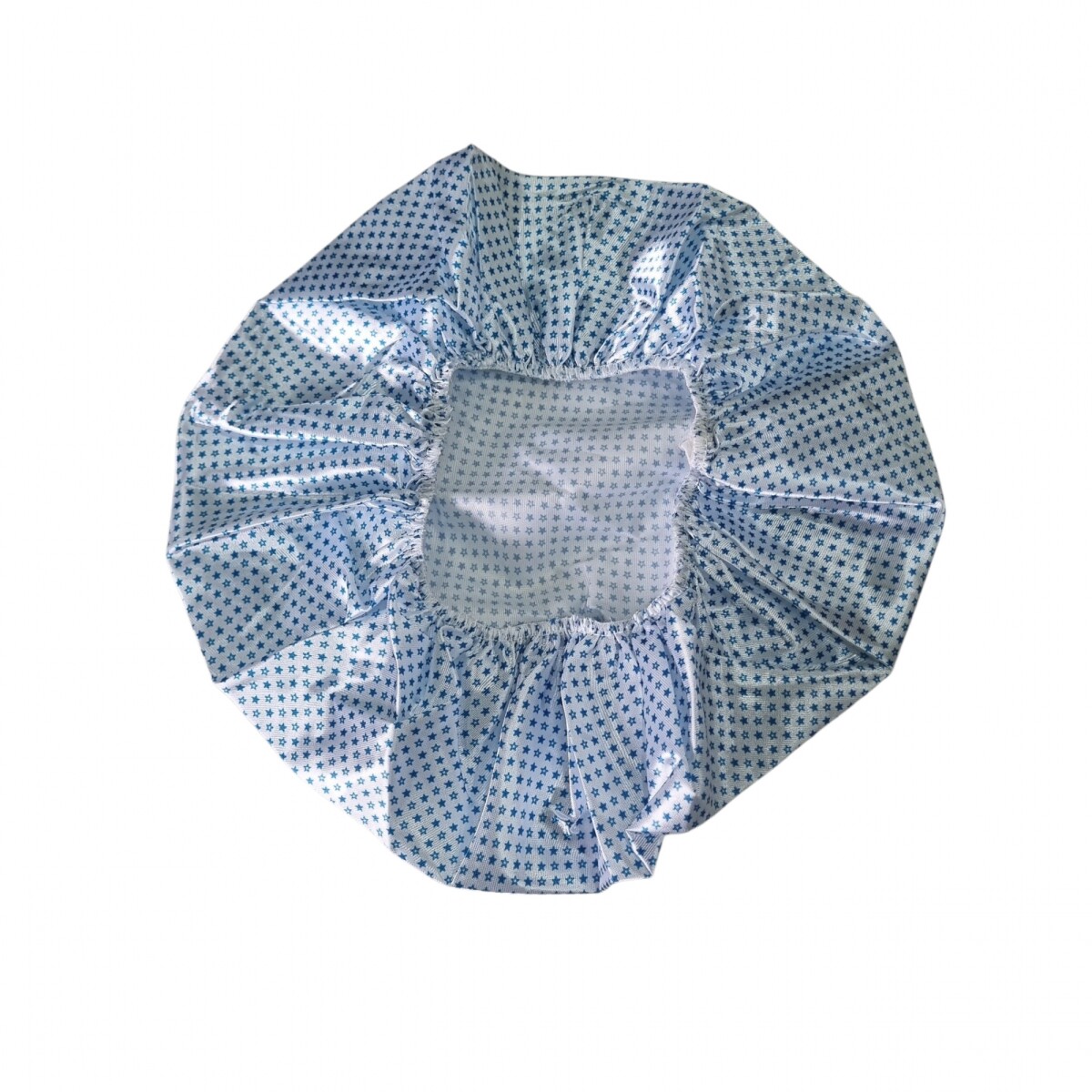 Gorra de baño polyester estrellas 