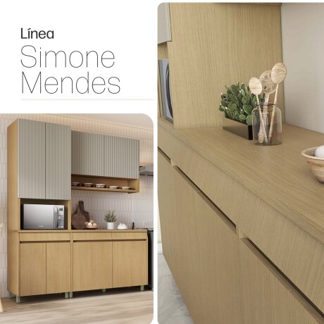 MUEBLE MODULAR BEIGE MATTE 120 CM JUEGO COCINA COMPLETO GAMAS DE BEIGE