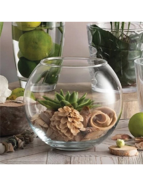 FLORERO PECERA Ø 31 CM H 24CM CRISA FLORERO PECERA Ø 31 CM H 24CM CRISA