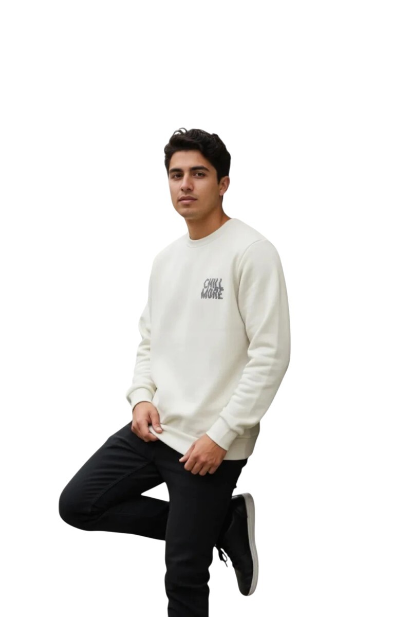 Buzo Felpa Jaguar Crudo