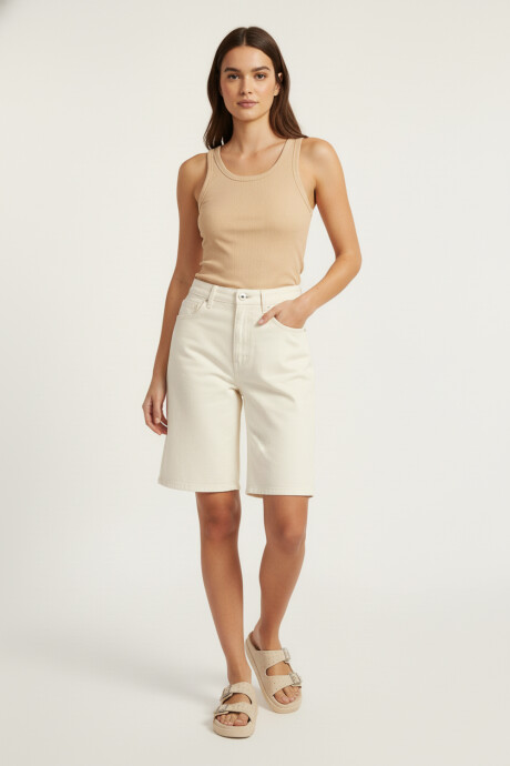 Short Sereia Marfil / Off White