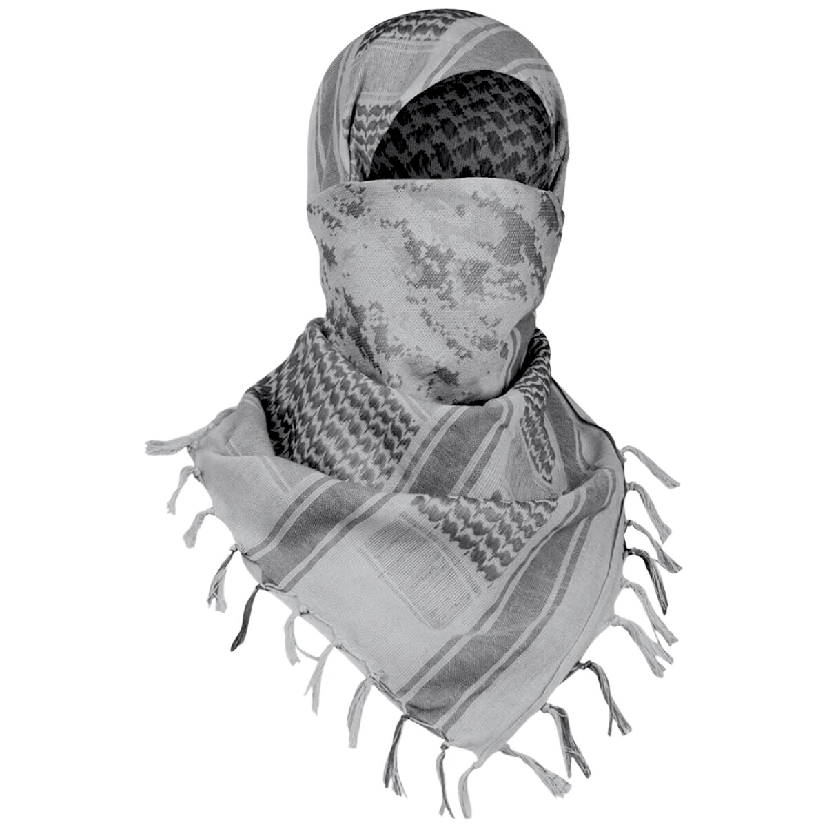 Pañuelo shemagh Digital Camo - Gris 
