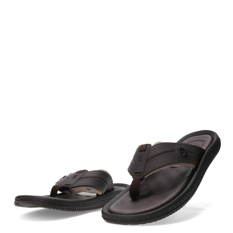 Sandalias de Hombre Cartago FIJI VI THONG AD Marrón Oscuro - Beige