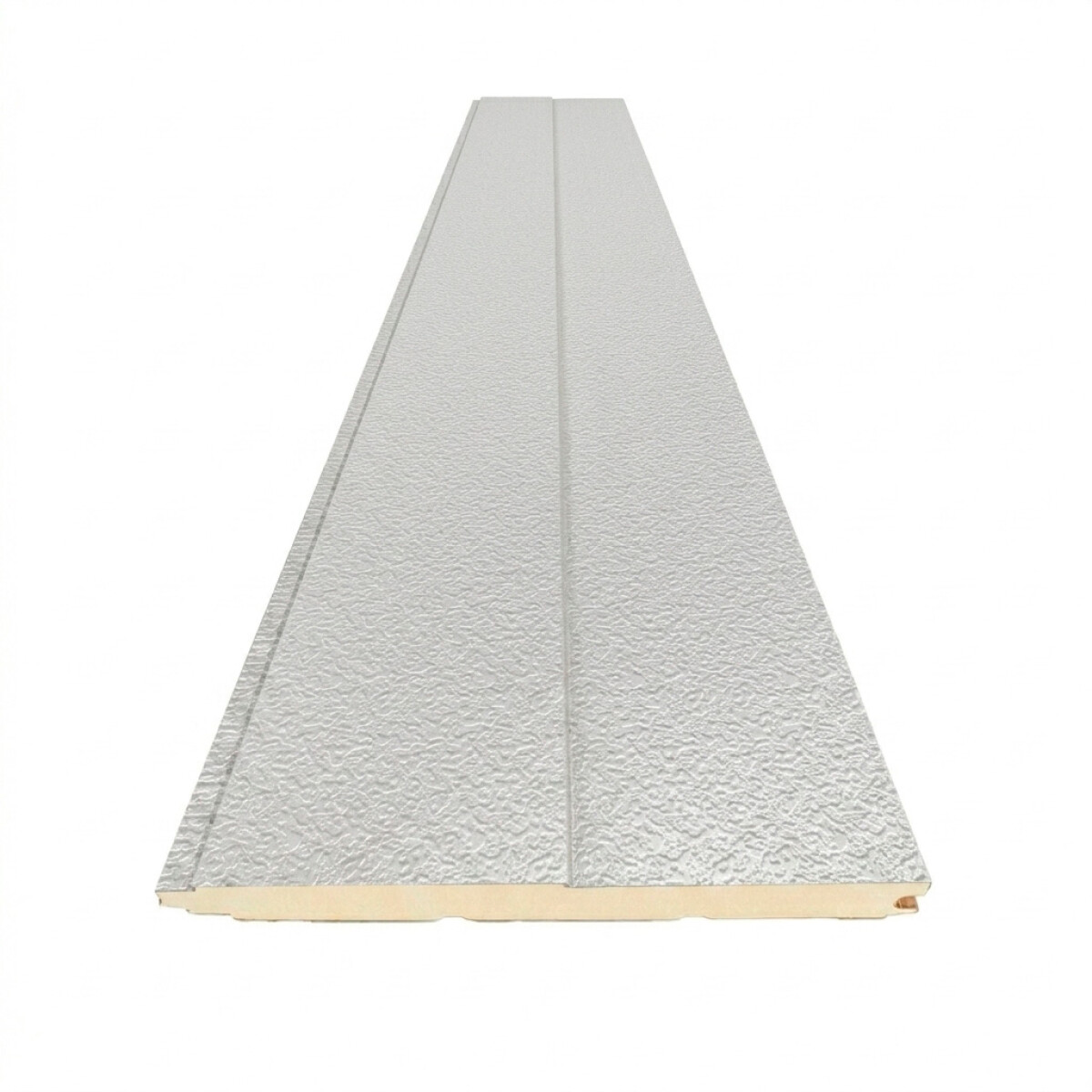 Revestimiento Metal Siding Modelo Blanco Puro 