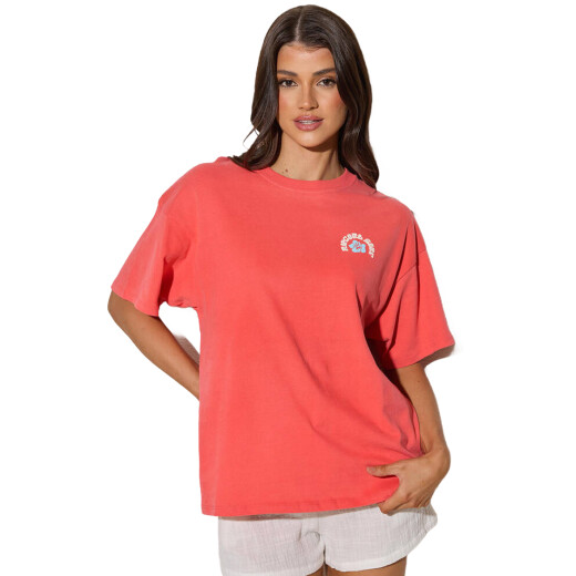 Remera Rip Curl Luxe Surf Heritage - Rojo Remera Rip Curl Luxe Surf Heritage - Rojo