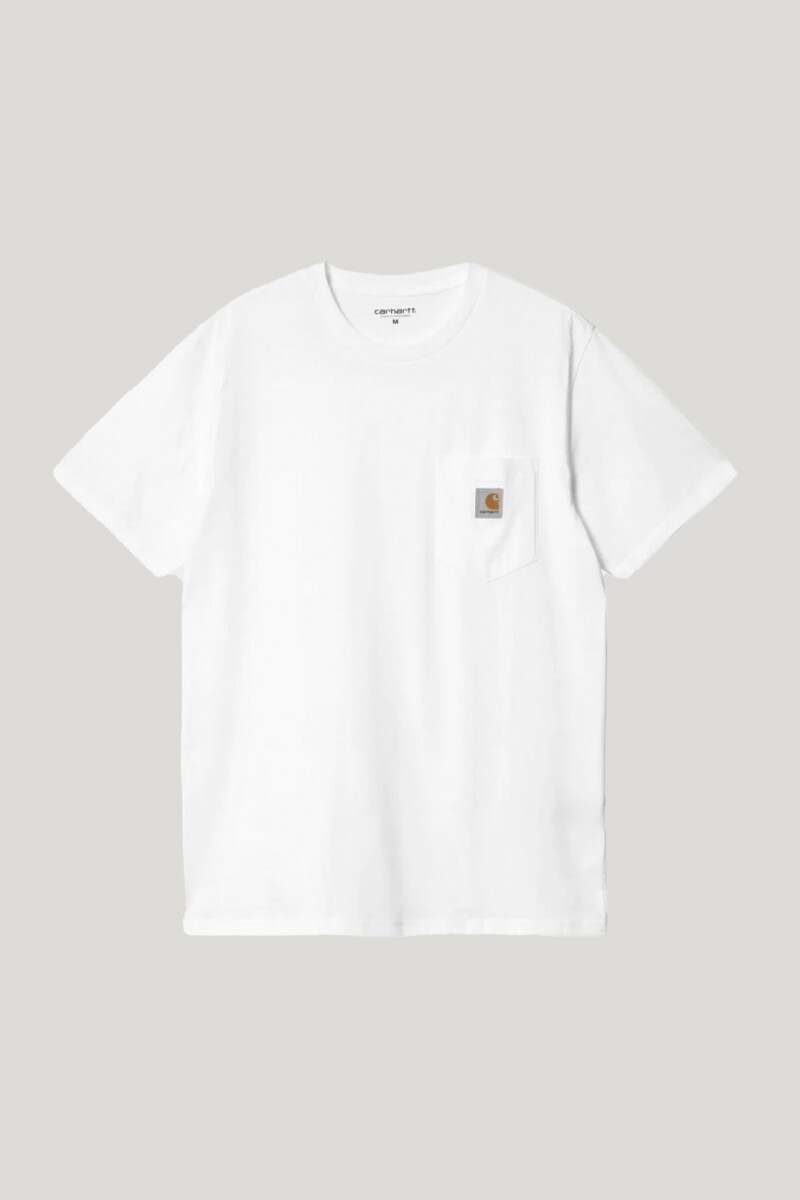 S/S POCKET T-SHIRT Blanco