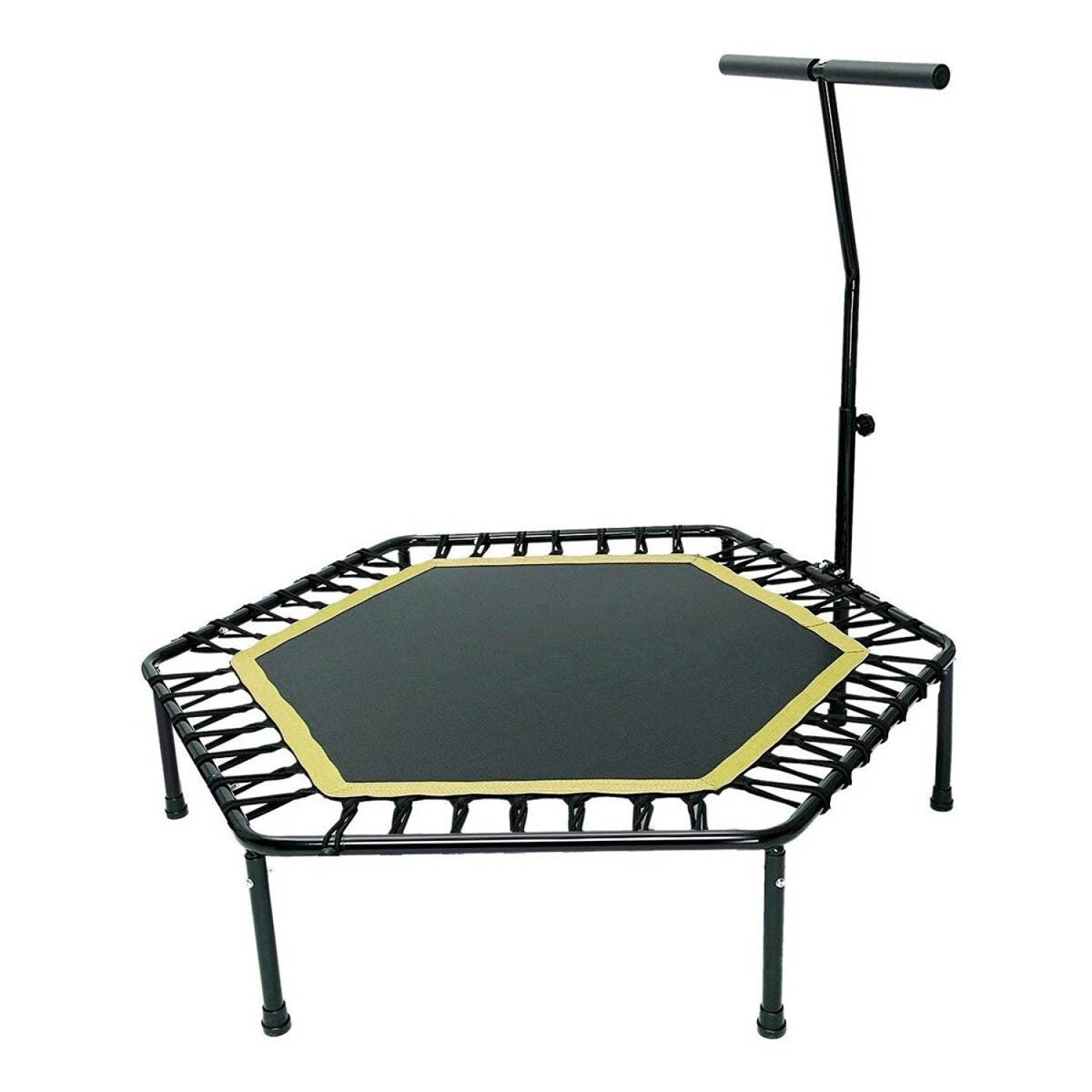 Mini Trampolín Hexagonal C/ Agarre Fitness Crossfit - Fit006001 