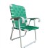 Silla plegable aluminio nacional Verde