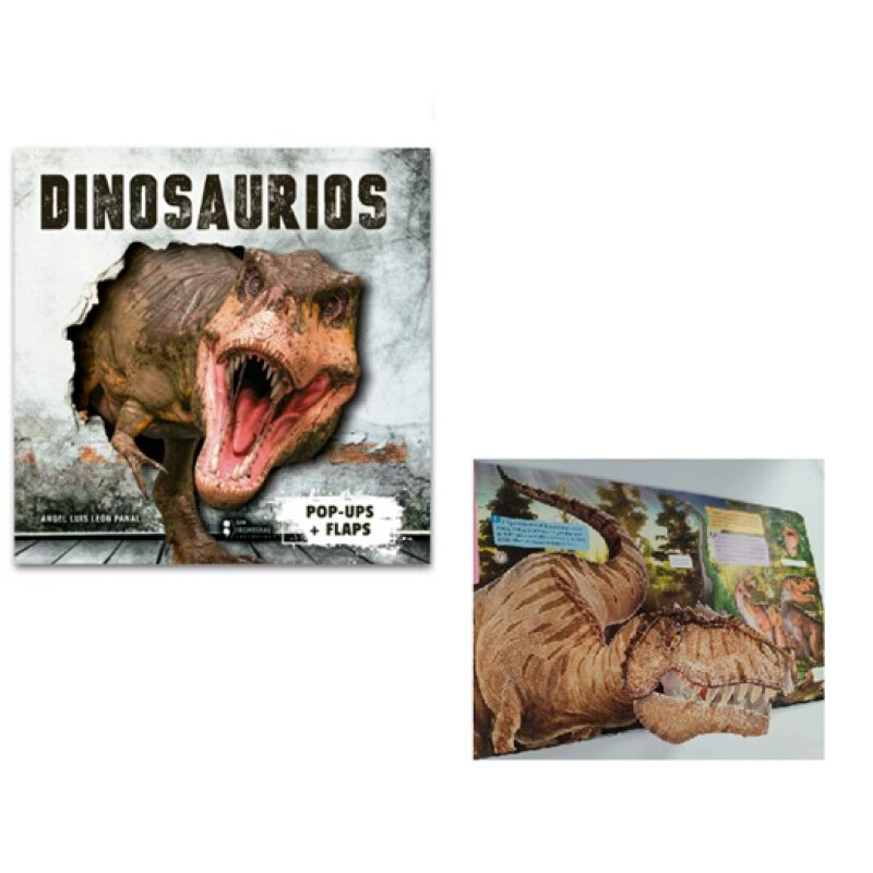 Libro Pop Interactivo Dinosaurios Unica