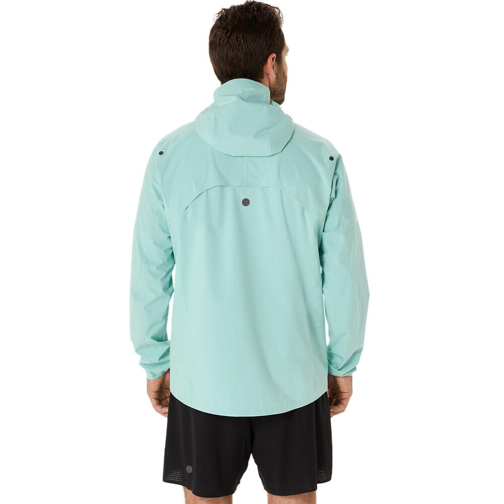 Metarun Waterproof Jacket - Hombre Oasis Green