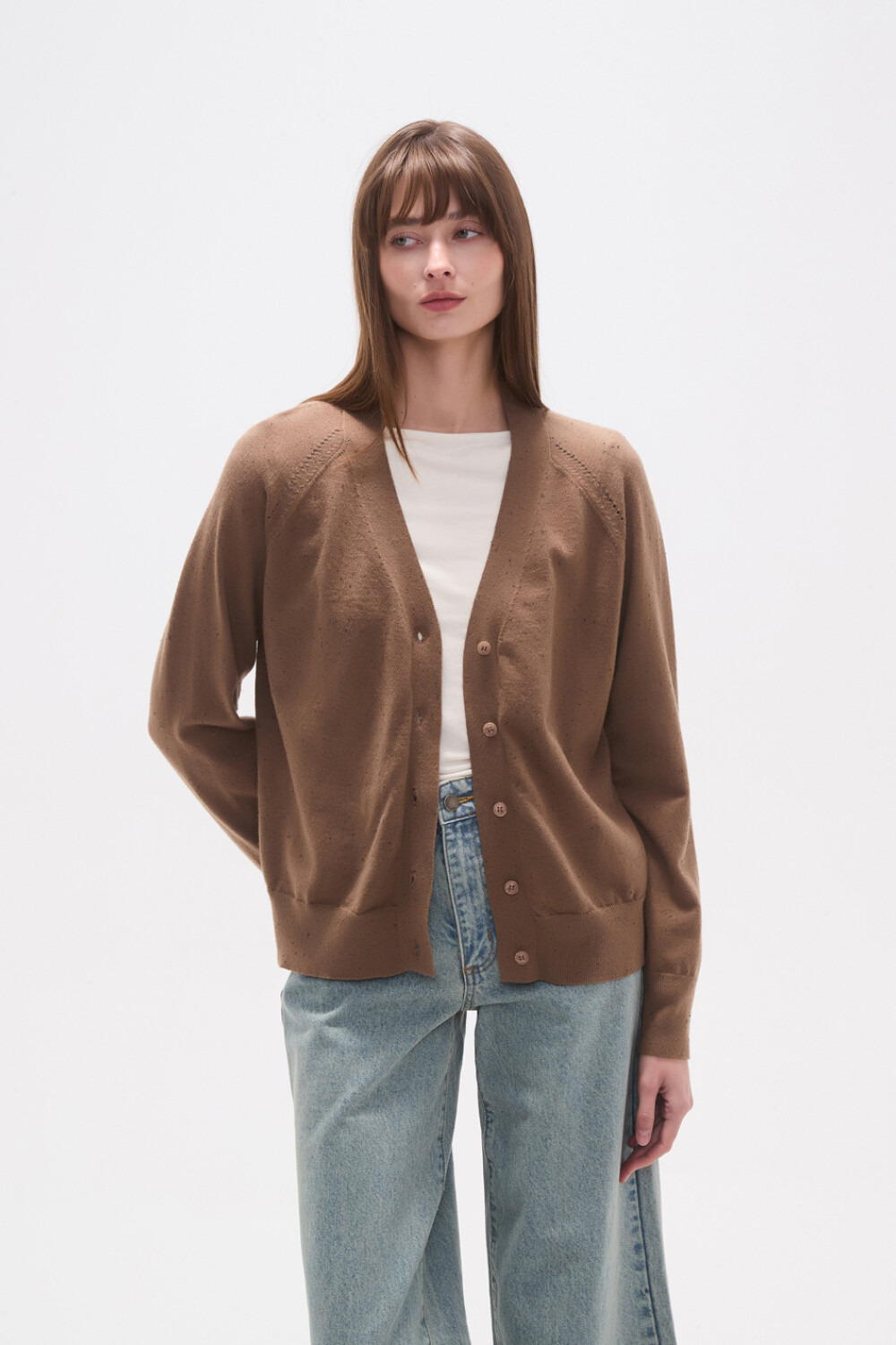 Cardigan Arive Taupe / Mink / Vison