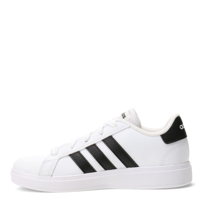 Championes de Niños Adidas Grand Court Blanco - Negro