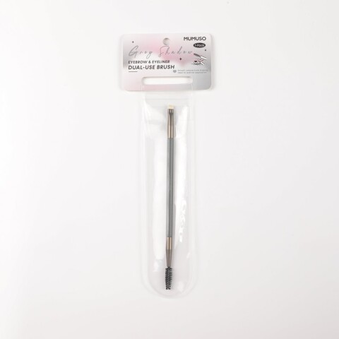 BROCHA DOBLE USO PARA CEJAS Y DELINEADOR BROCHA DOBLE USO PARA CEJAS Y DELINEADOR