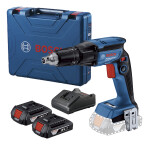 Atornillador para Drywall Bosch GTB 185-LI, 18V, 2 baterías y maleta 1 año / Bosch Unica