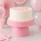 Soporte de Torta 18cm x 14 cm Rosa