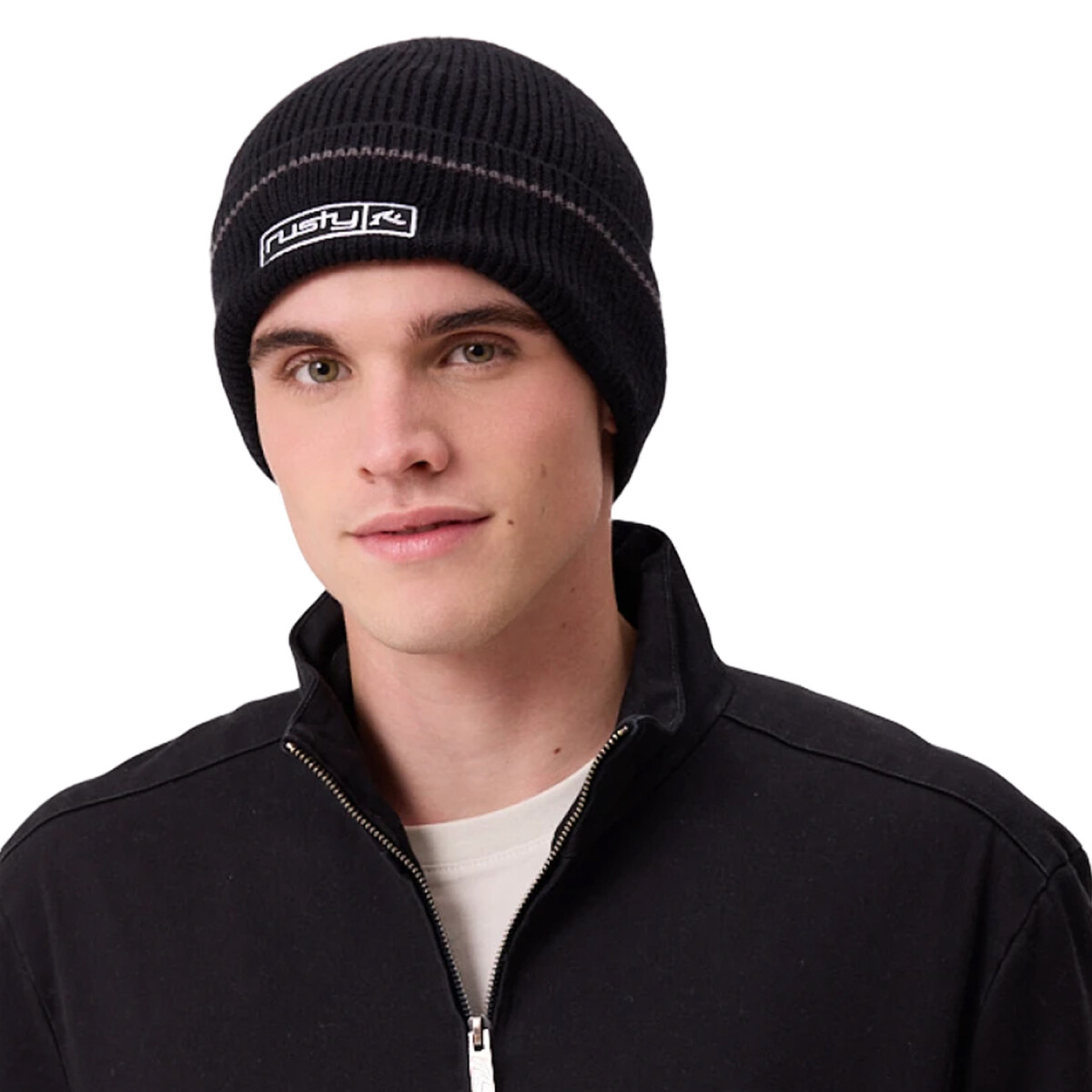 Gorro de Lana Rusty Genty - Negro 