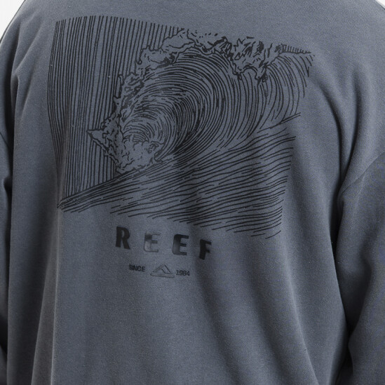 Buzo Reef Round Neck Gris