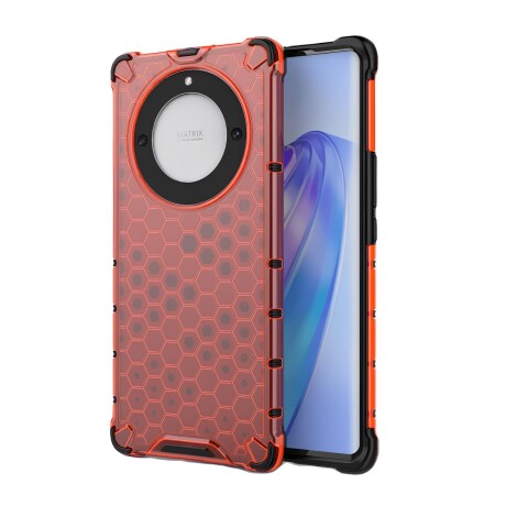 Case Honeycomb Honor Magic 5 Lite Red