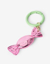 Llavero Dijes Llavero Y Bag Charm Caramelo - Combinacion Bicolor