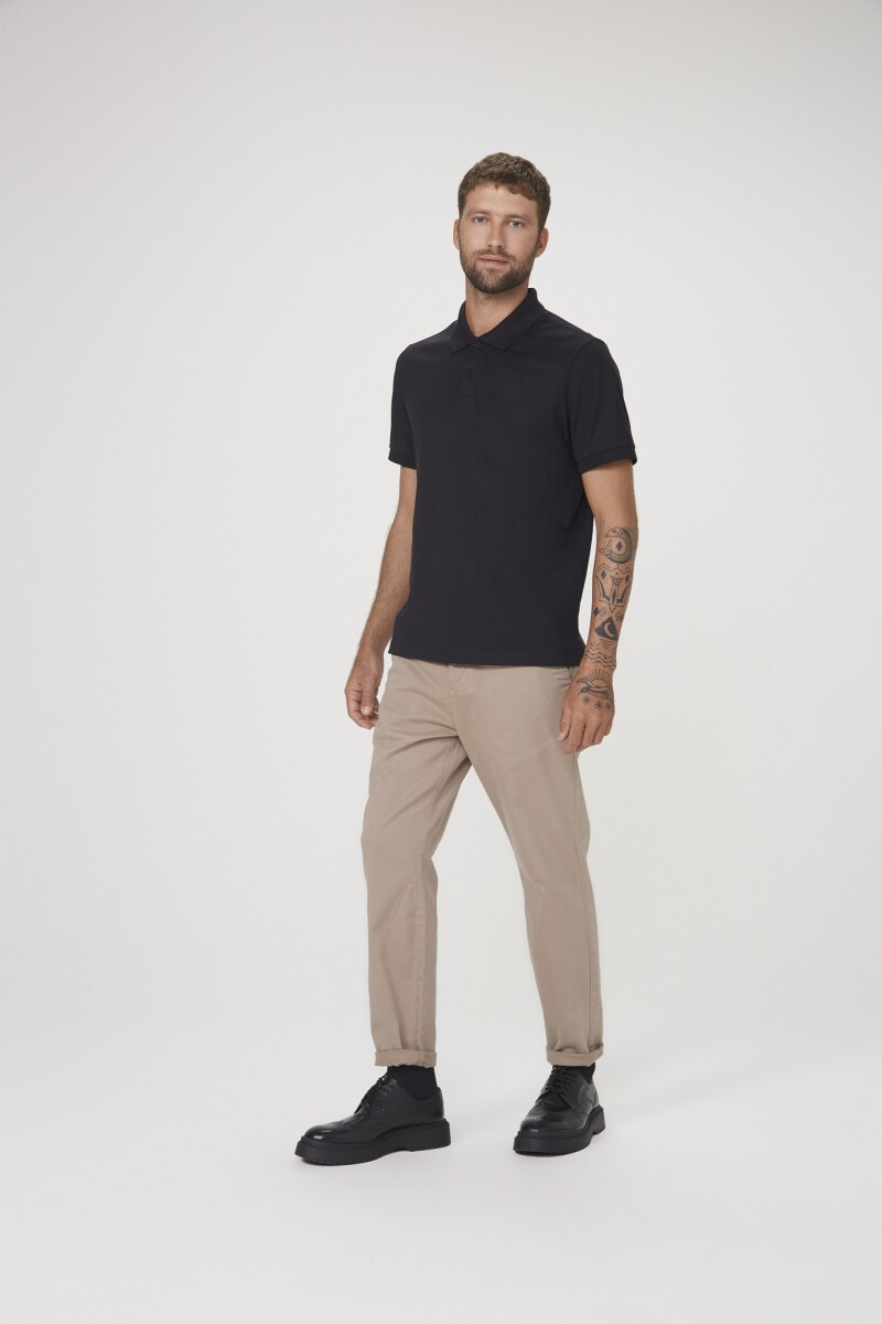 CAMISA POLO MM MASC - PRETO ESCURO 