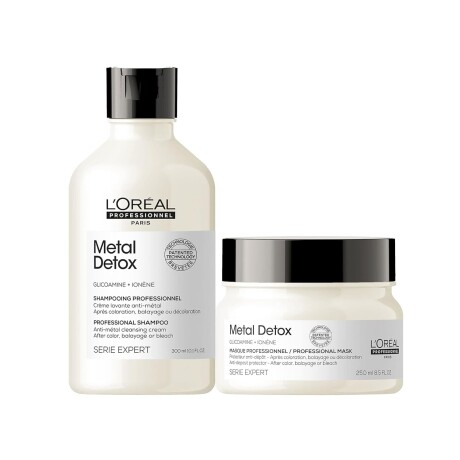 L´Oréal Professionnel Metal Detox Pack Shampoo 300 ml + Máscara 250 ml - DISC. L´Oréal Professionnel Metal Detox Pack Shampoo 300 ml + Máscara 250 ml - DISC.