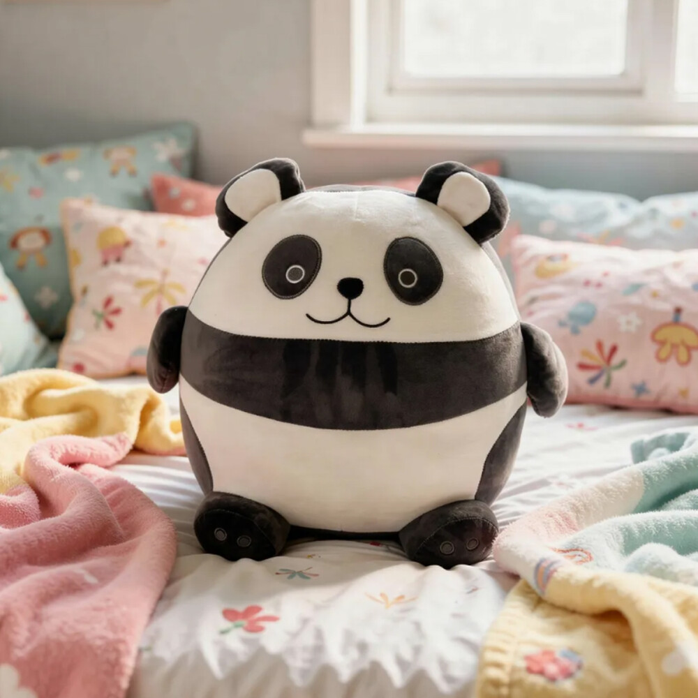 Frazada Peluche 1.60m X 1.00m Panda