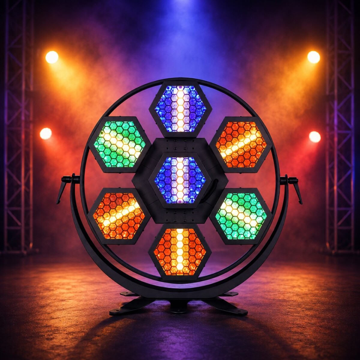 Blinder Pixel Pls Lafg06 7 Pcs X 50w Retro Lighting 350w 