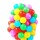 Set 50 Pelotas Pelotero Grandes 7.5cm Brillantes+ Red Multicolor