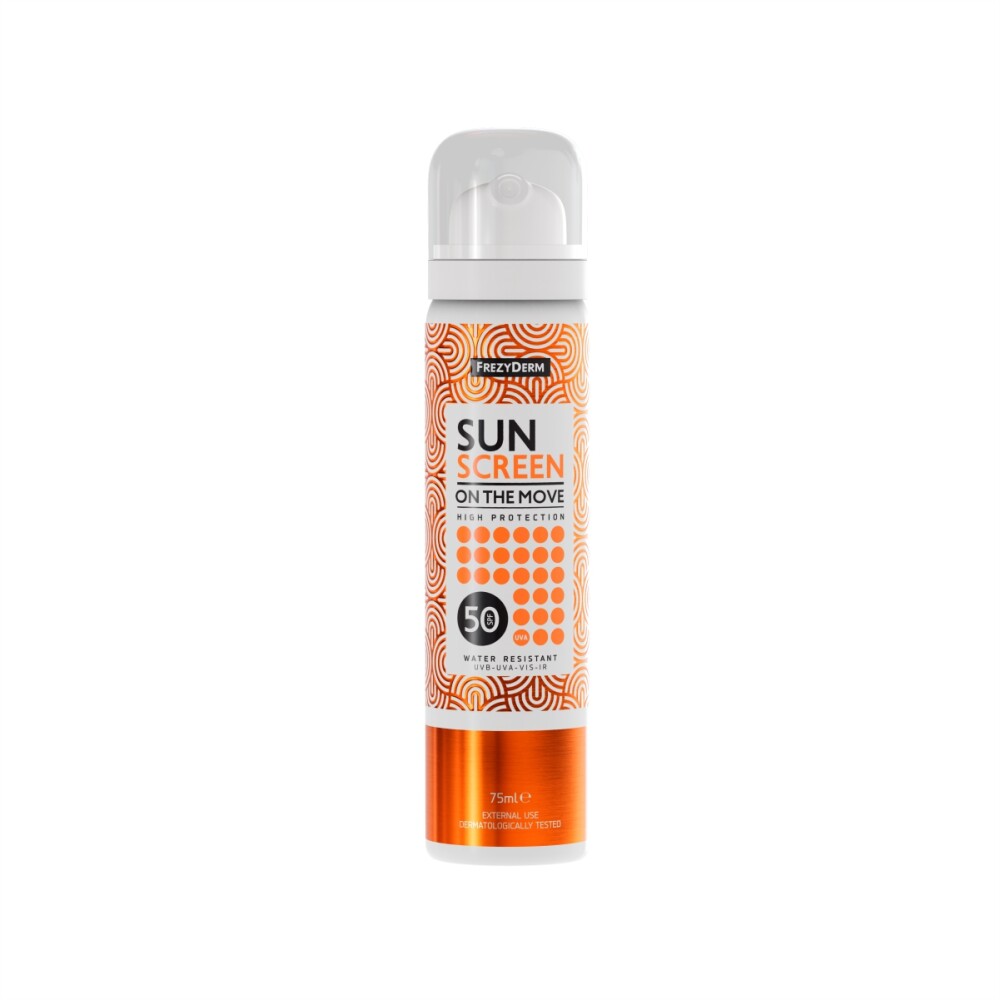 FREZYDERM SUNSC.ON THE MOVE SPF50X75ML única