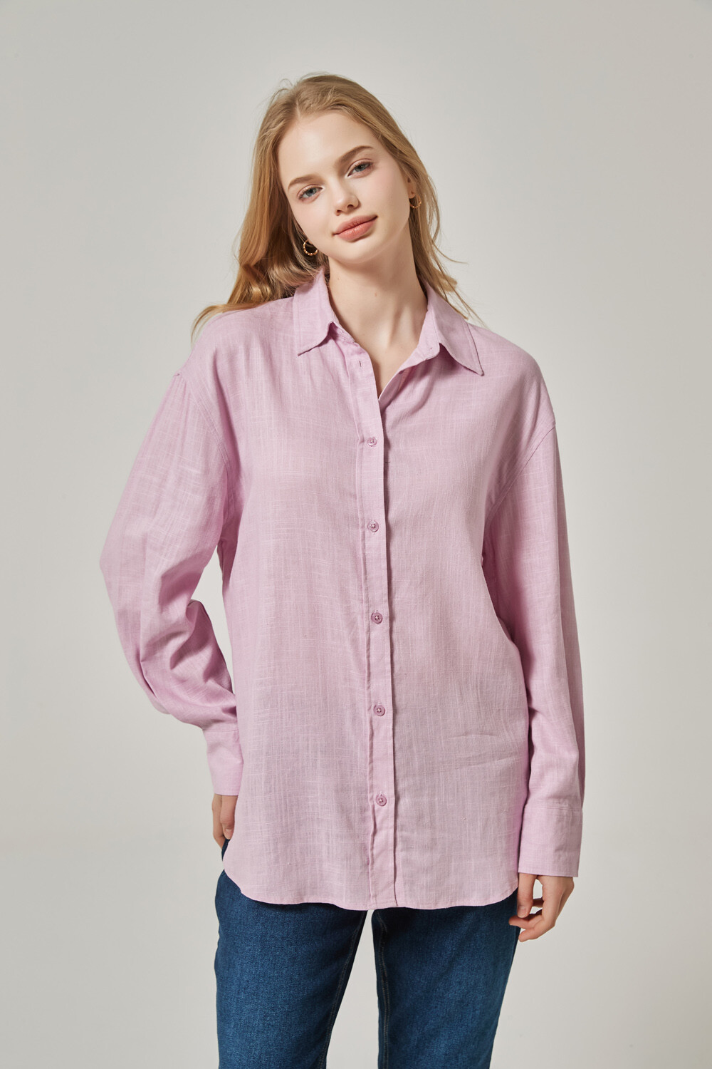 Camisa Peak Rosa Claro