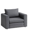 Sillón cama SKILLEBEKK 1 cuerpo tela gris osc Sillón cama SKILLEBEKK 1 cuerpo tela gris osc