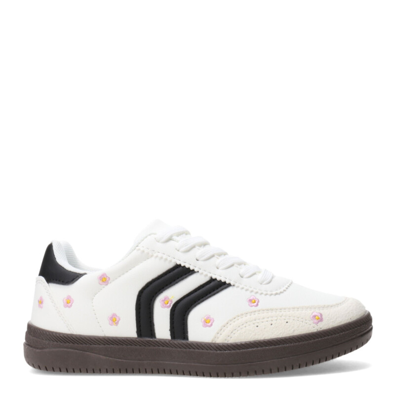 Championes de Mujer Miss Carol AKAS con bordado Blanco