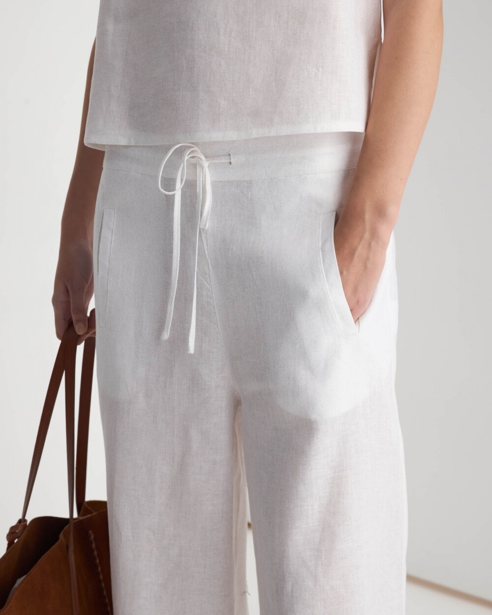 Pantalon Hampton Blanco