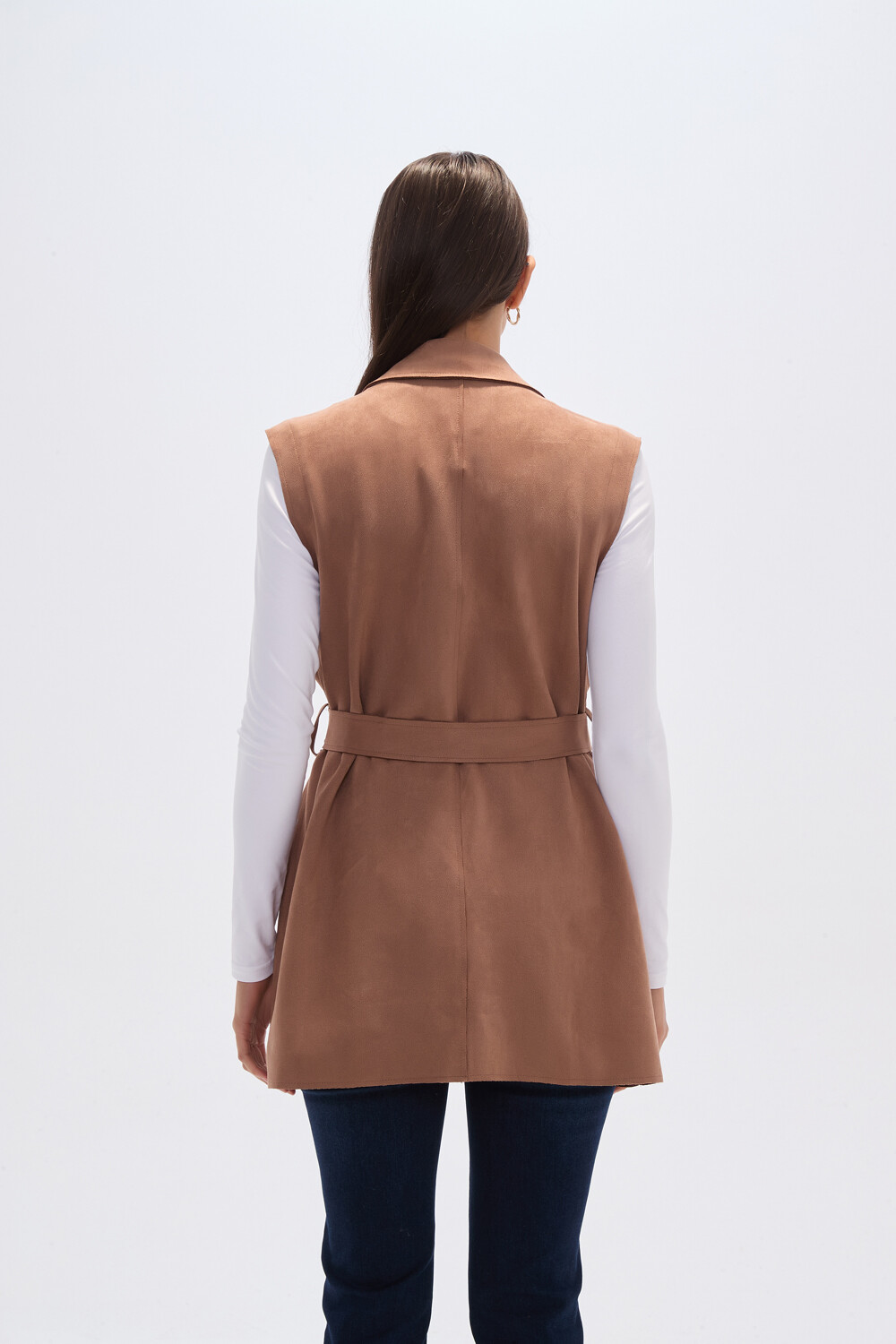 Chaleco Vinisia Tostado
