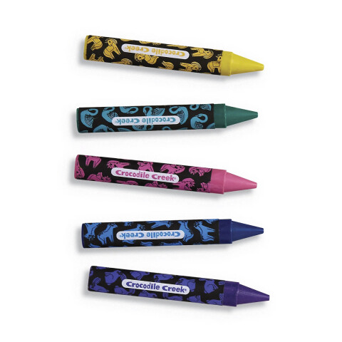 Pack x 20 Adhesivos para Colorear Crocodile Creek con Poster Unicornio